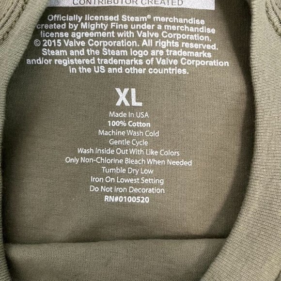 WeLoveFine Steam Workshop Ravaging TideHunter Mens Tee Size XL J91 - Picture 5 of 5